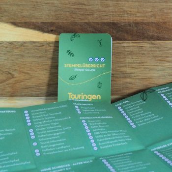 Touringen Stempelübersicht offen