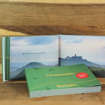 Touringen Tourenheft offen (Zusatz)