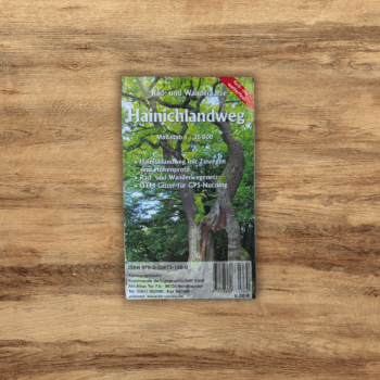 Rad- und Wanderkarte Hainichlandweg