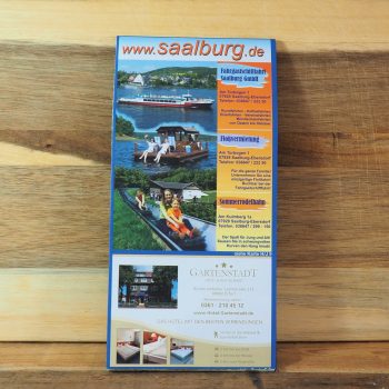 Biker- und Tourismuskarte Thüringen Rückseite