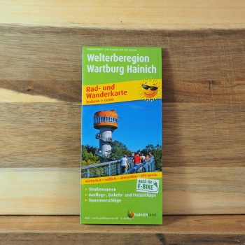 Rad- und Wanderkarte Welterberegion Wartburg Hainich