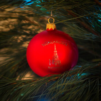 Weihnachtsbaumschmuck Mühlhausen rot