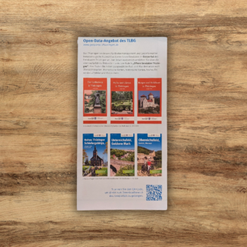 Radwege in Thüringen Rückseite