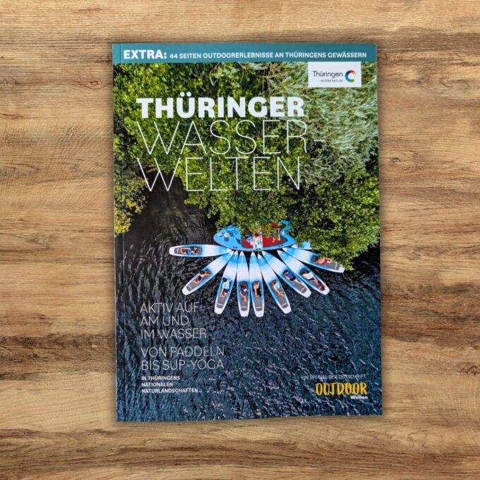 Thüringer Wasserwelten Heft Vorderseite