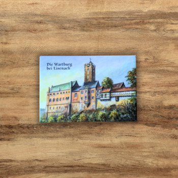 Magnet &bdquo;Die Wartburg bei Eisenach&ldquo; - Querformat